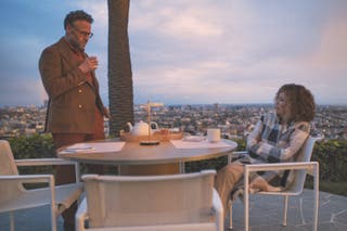 Rogen and O'Hara in 'The Studio'